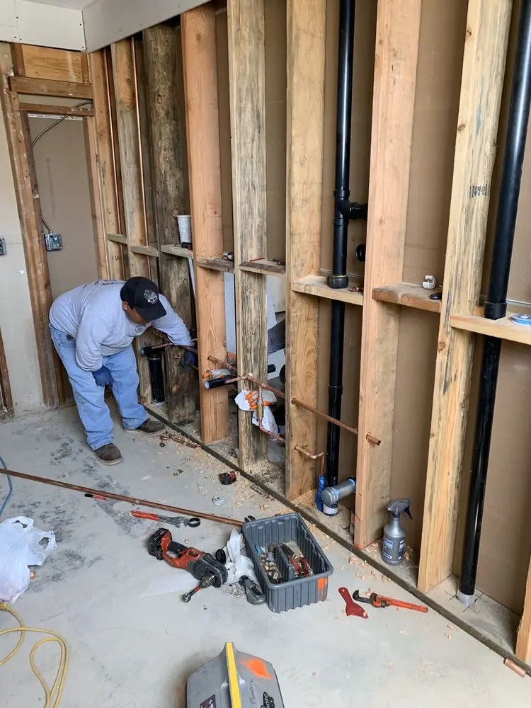 Commercial rough-in plumbing for Trenchless Sewer Repair in Poplar Grove
